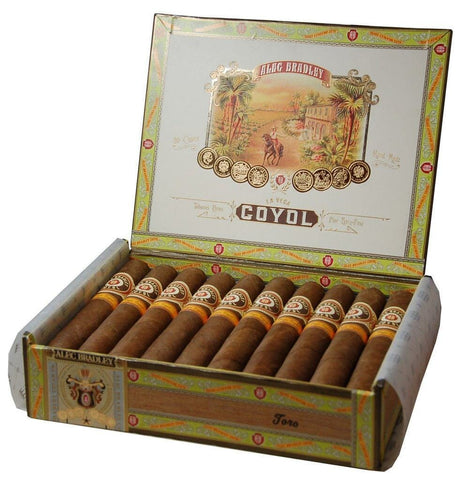 Alec Bradley Coyol cigars in a box