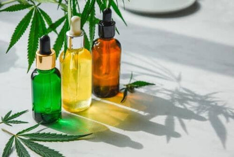 Bottles of CBD Oil