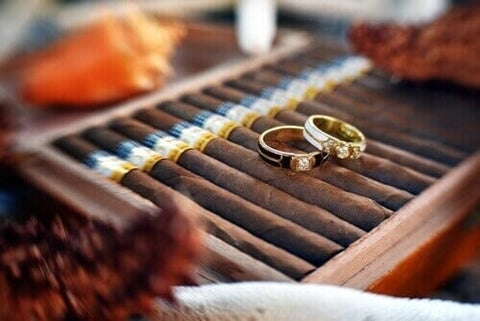 Cigar Wedding Day