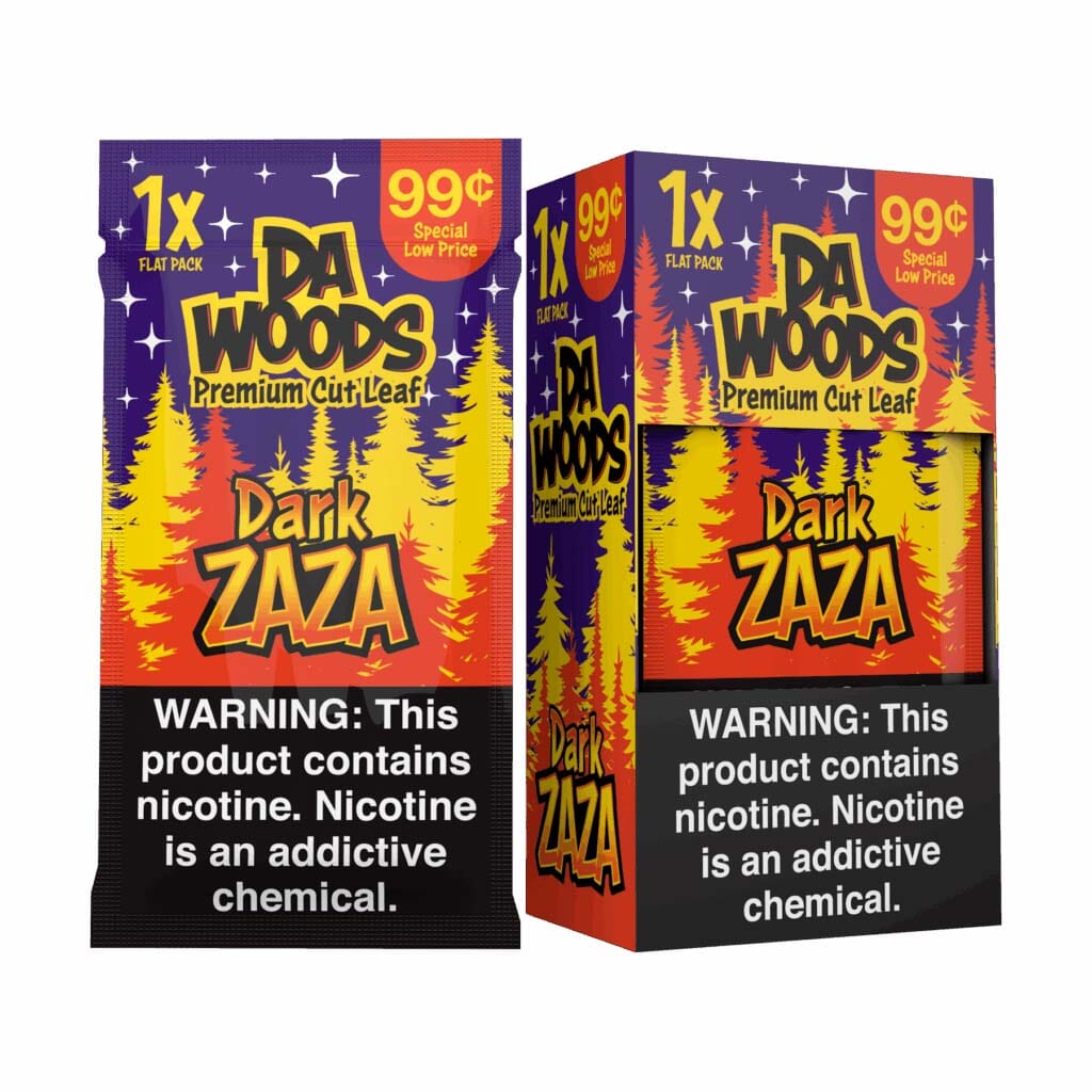 Da Woods Dark Zaza Pre-Cut Leaf