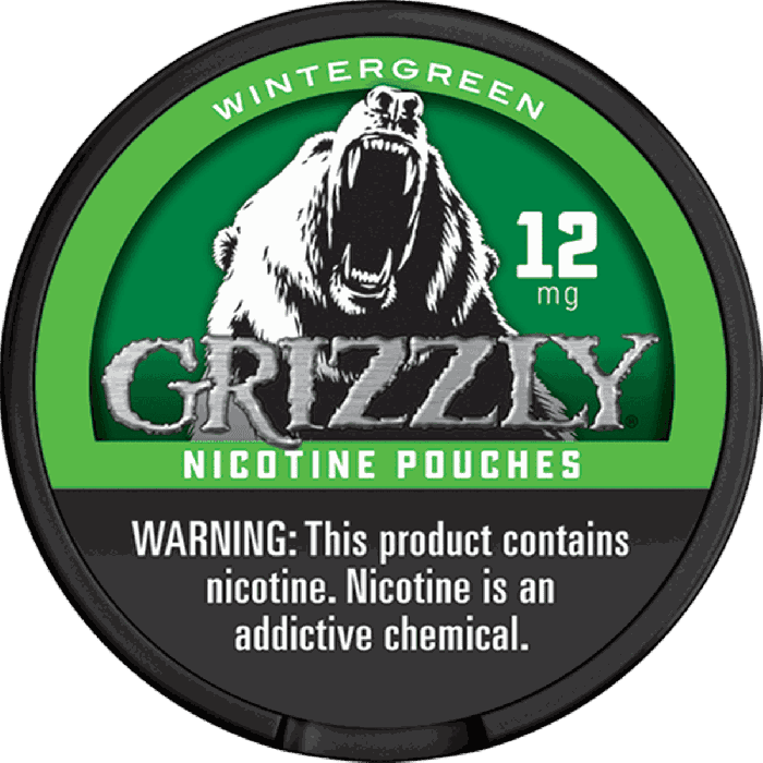 Grizzly Nicotine Pouches Wintergreen