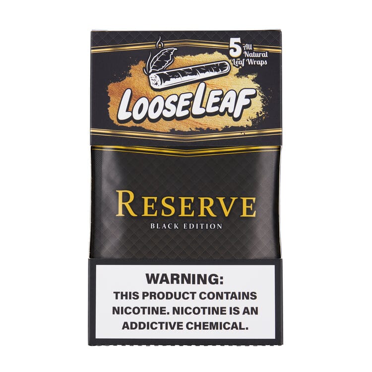 LooseLeaf Wraps Reserve Black Edition