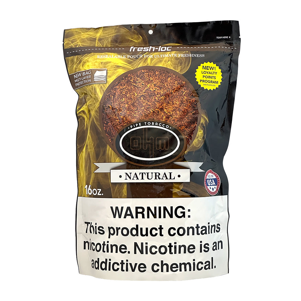 Ohm Natural Pipe Tobacco