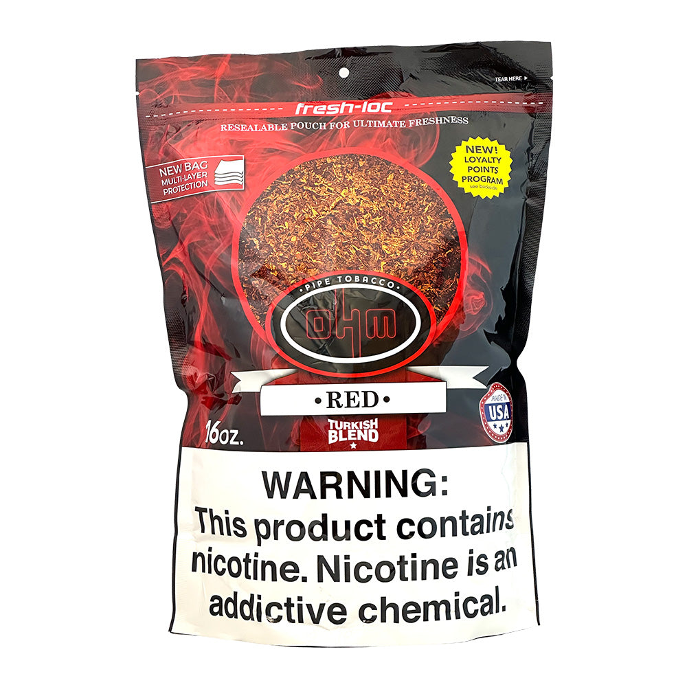 Ohm Turkish Red Pipe Tobacco