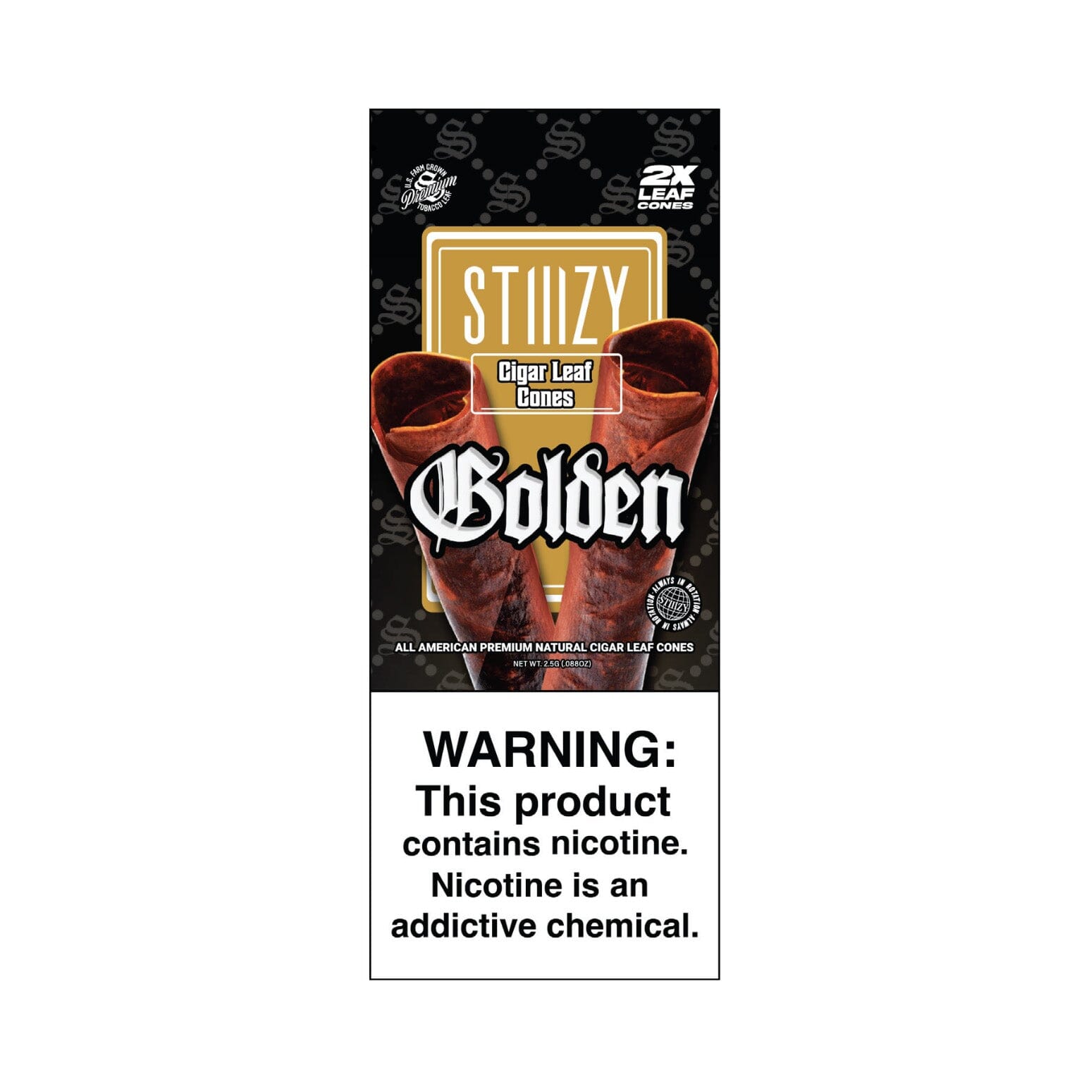 Stiiizy Golden Leaf Cones