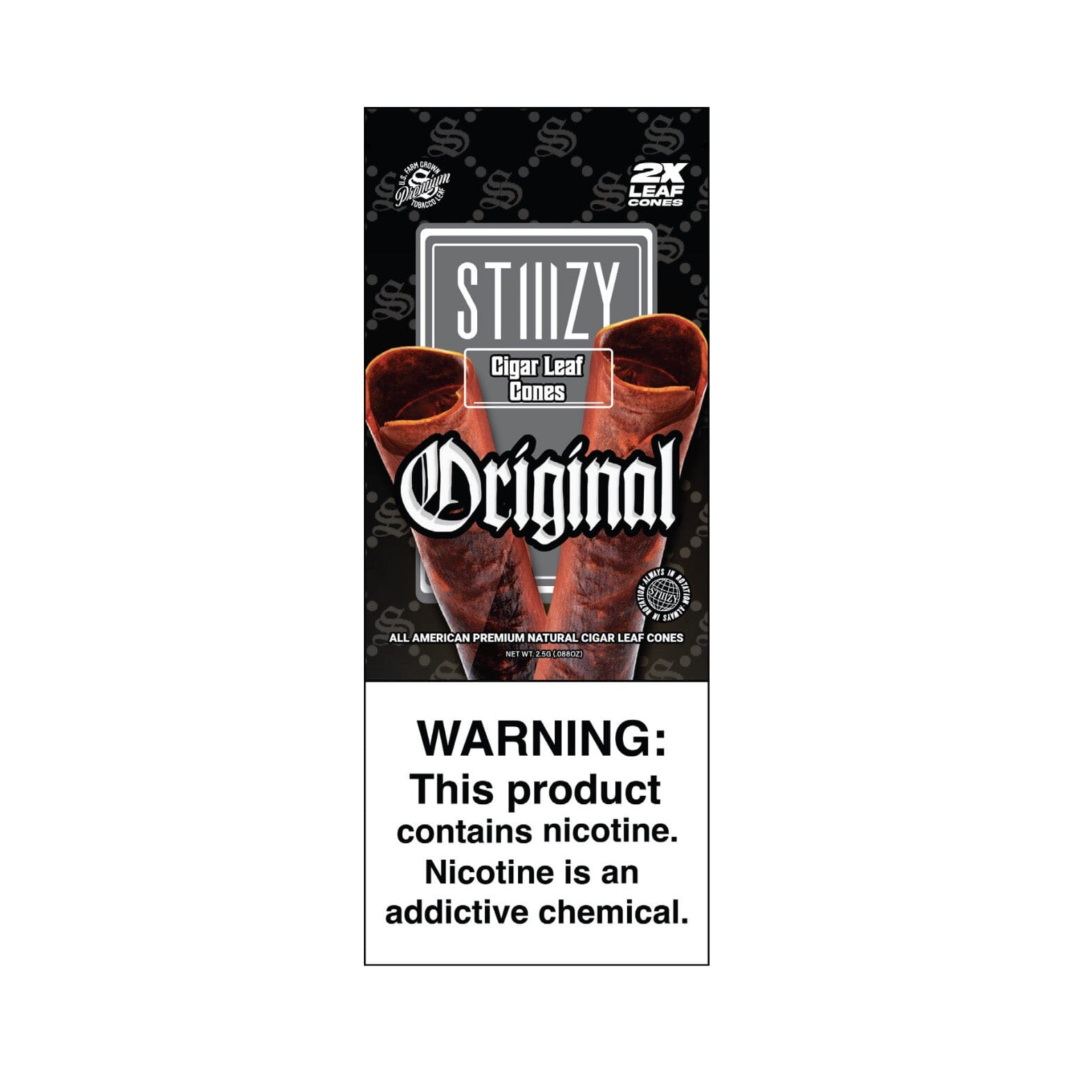 Stiiizy Original Leaf Cones - BnB Tobacco Stiiizy Original Leaf Cones - BnB Tobacco