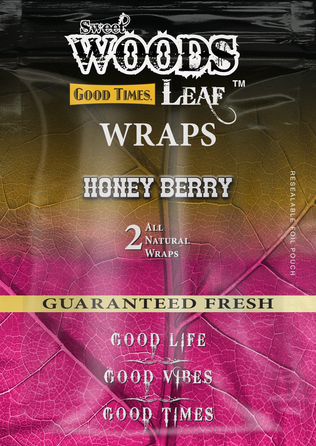 Sweet Woods Honey Berry Leaf Wraps