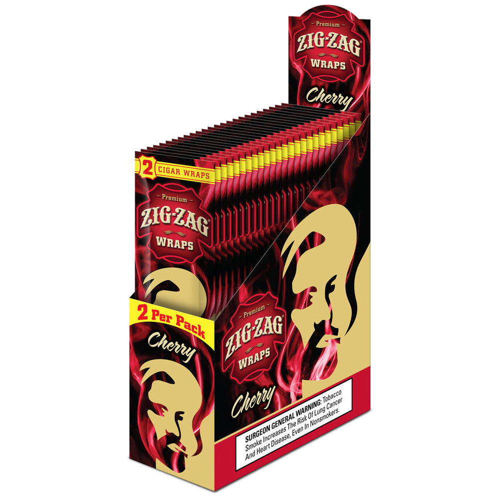 Zig Zag Cherry Rush Blunt Wraps