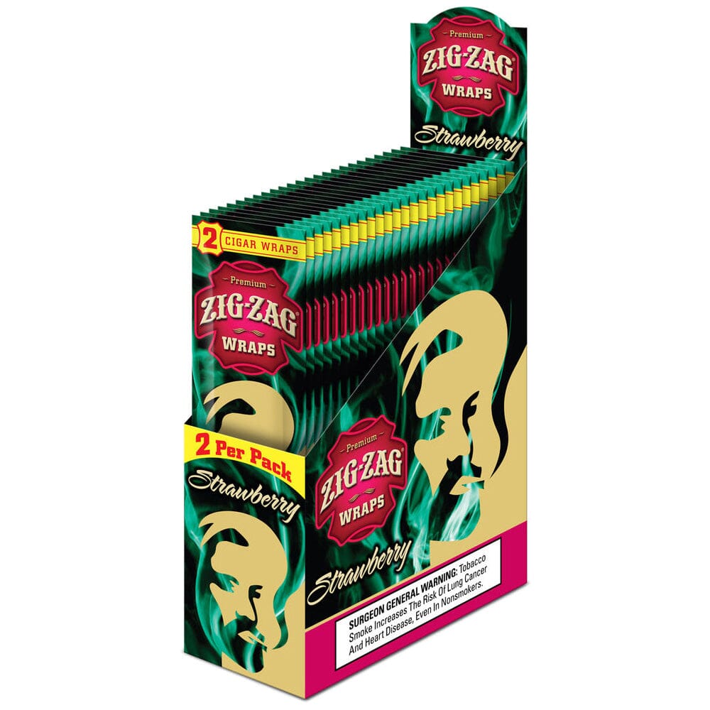 Zig Zag Strawberry Blunt Wraps