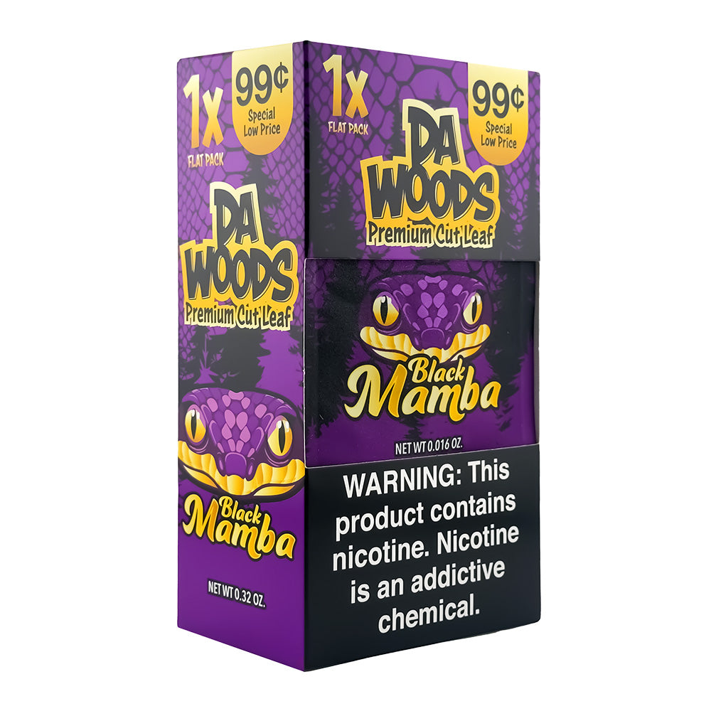 Da Woods Black Mamba Pre-Cut Leaf
