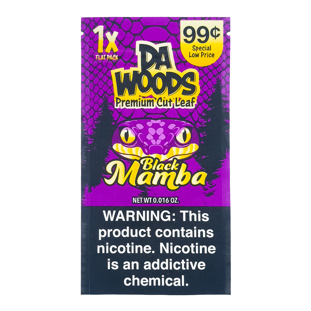 Da Woods Black Mamba Pre-Cut Leaf