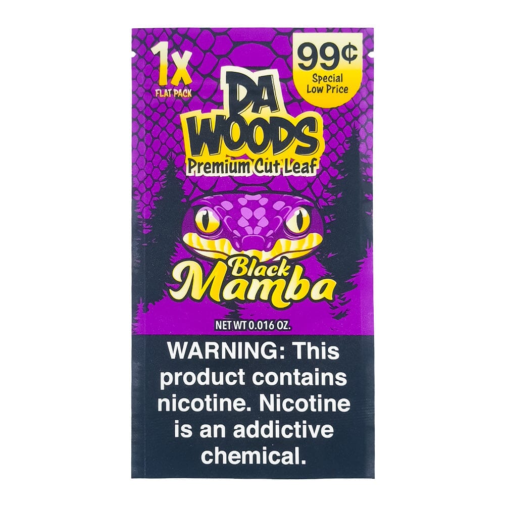 Da Woods Black Mamba Pre-Cut Leaf