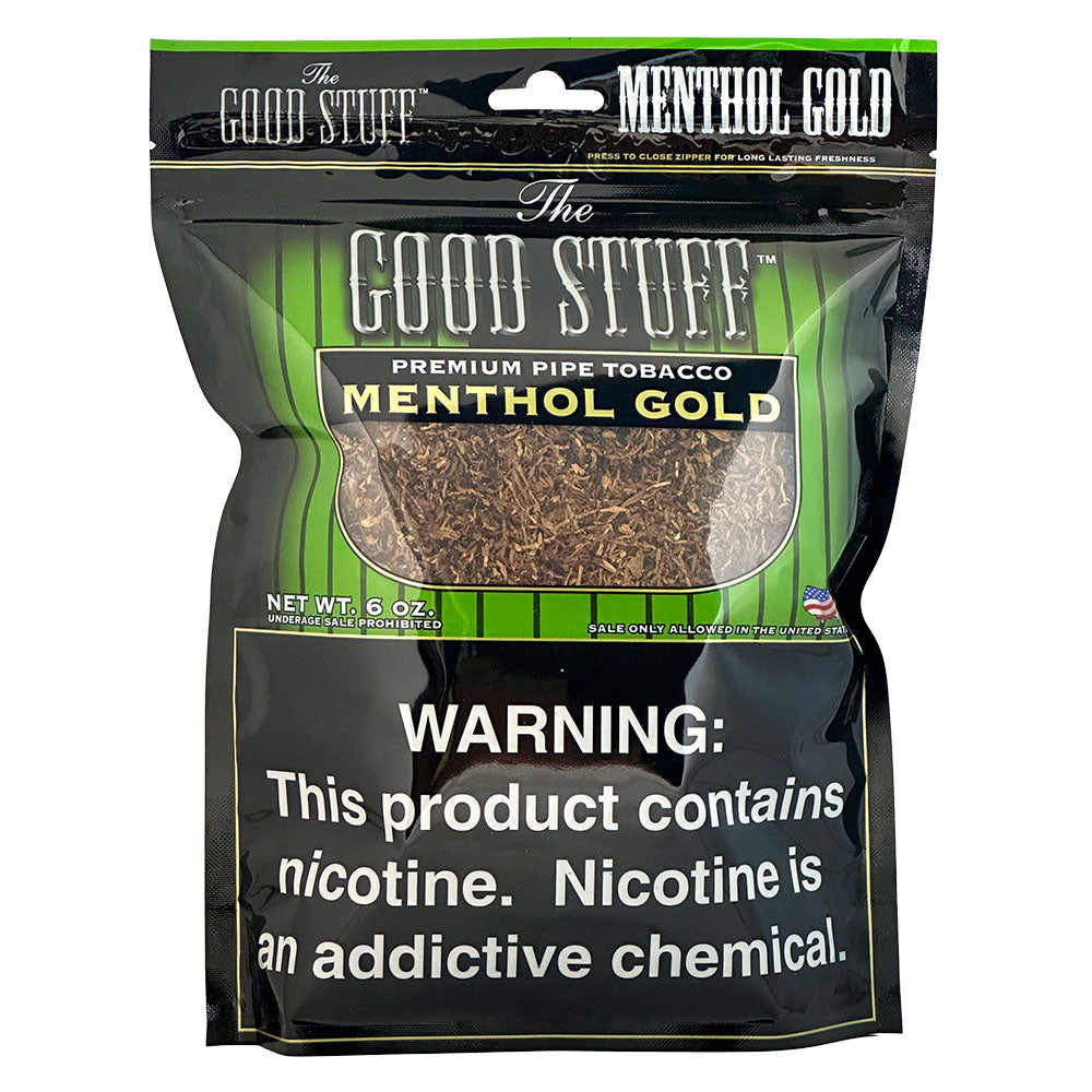Good Stuff Menthol Gold Pipe Tobacco