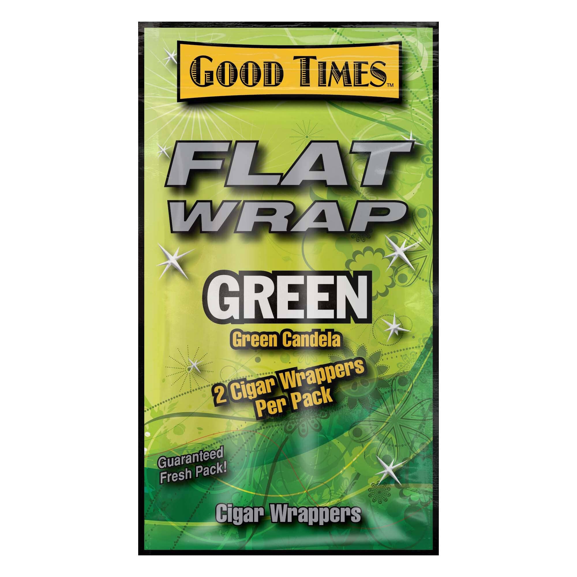 Good Times Green Flat Wraps