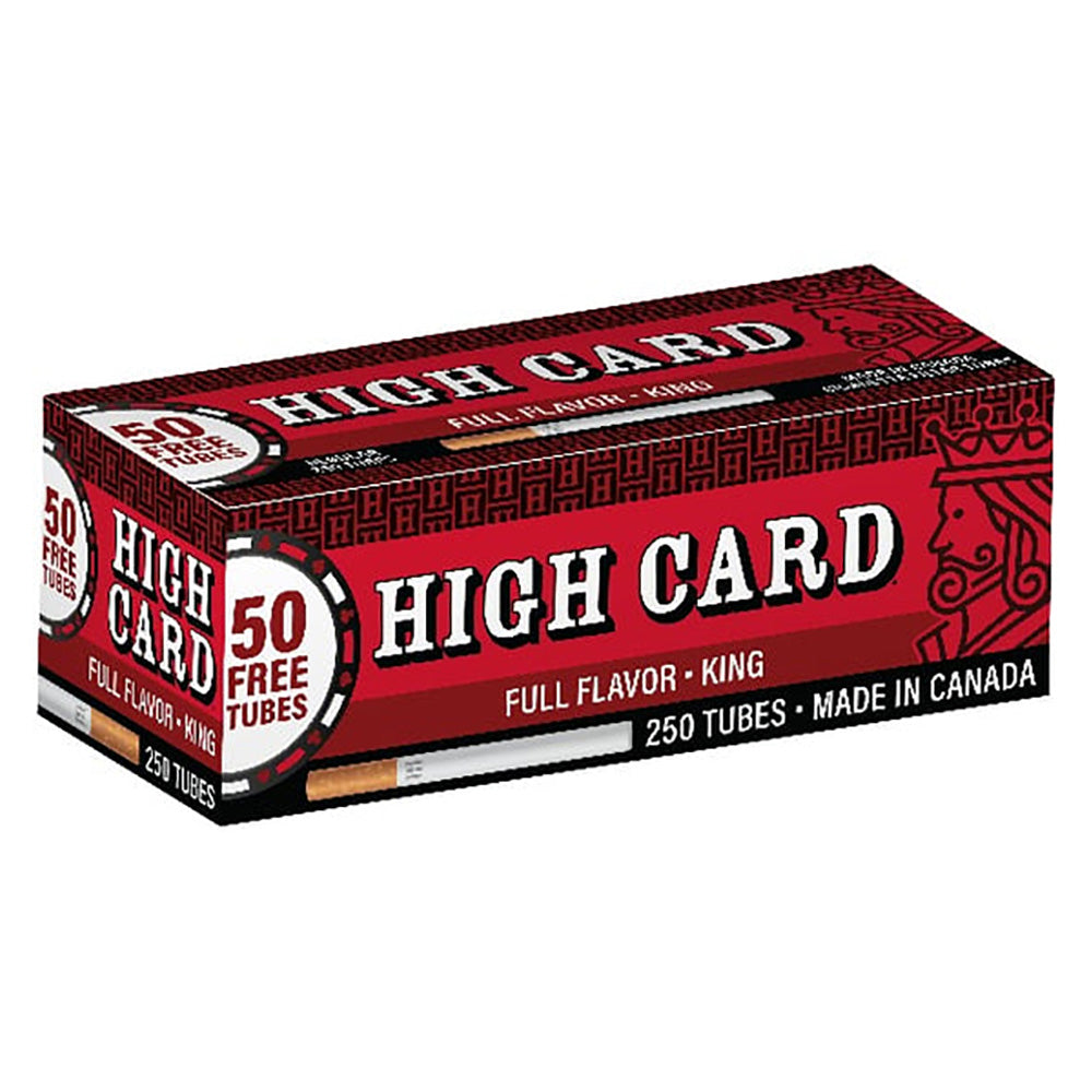 High Card Full Flavor Cigarette Tubes