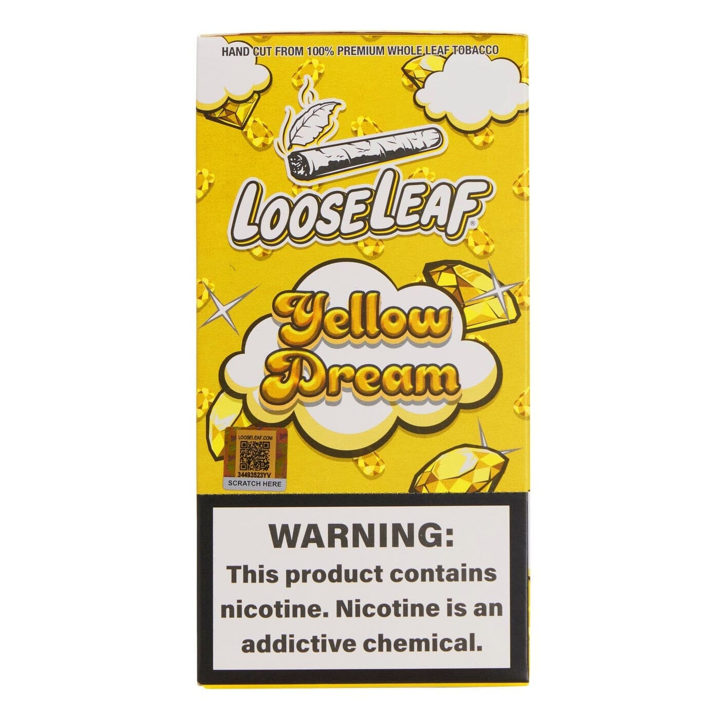 LooseLeaf Blunt Wraps Yellow Dream