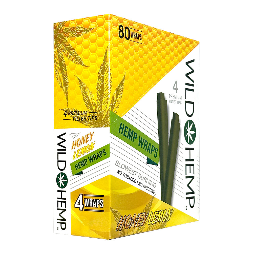 Wild Hemp Honey lemon Hemp Wraps