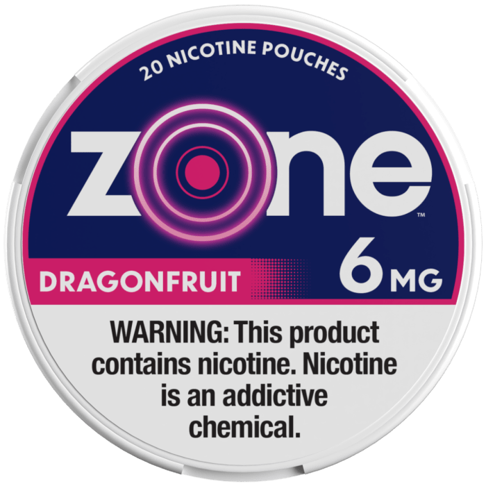 Zone Nicotine Pouches Dragon Fruit