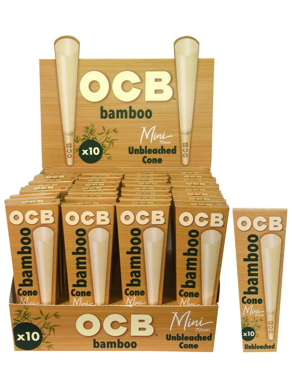 OCB Bamboo Mini Cones - bnb-tobacco