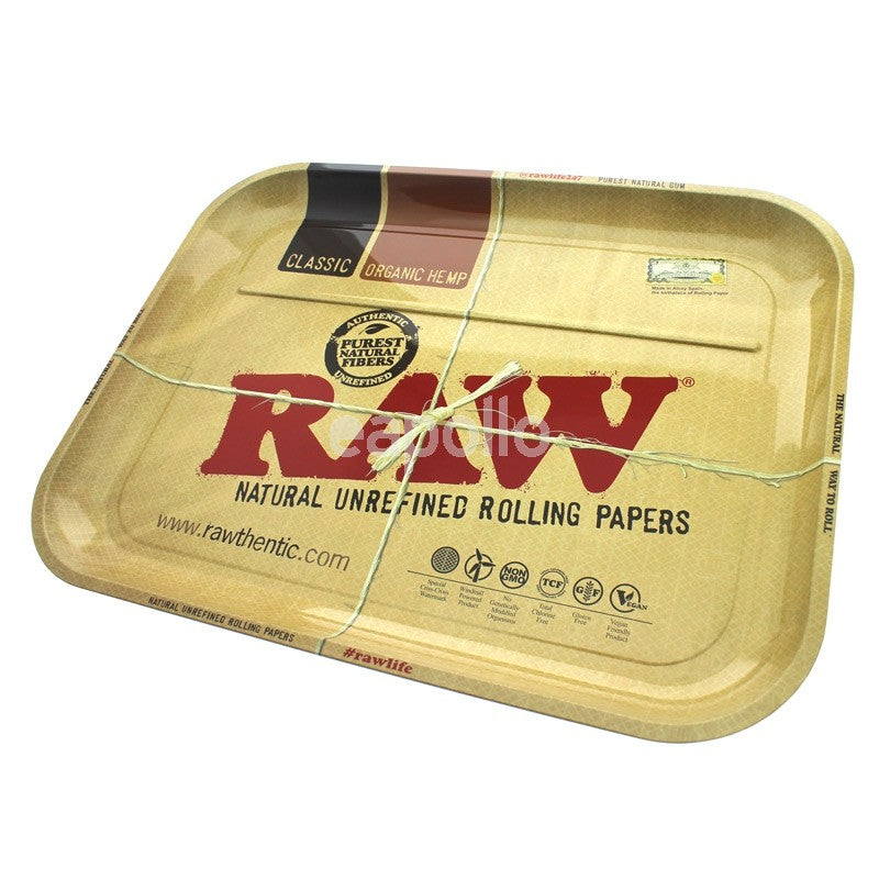tray for rolling tobacco Raw Metal Rolling Tray Large 14 x 11 Inch