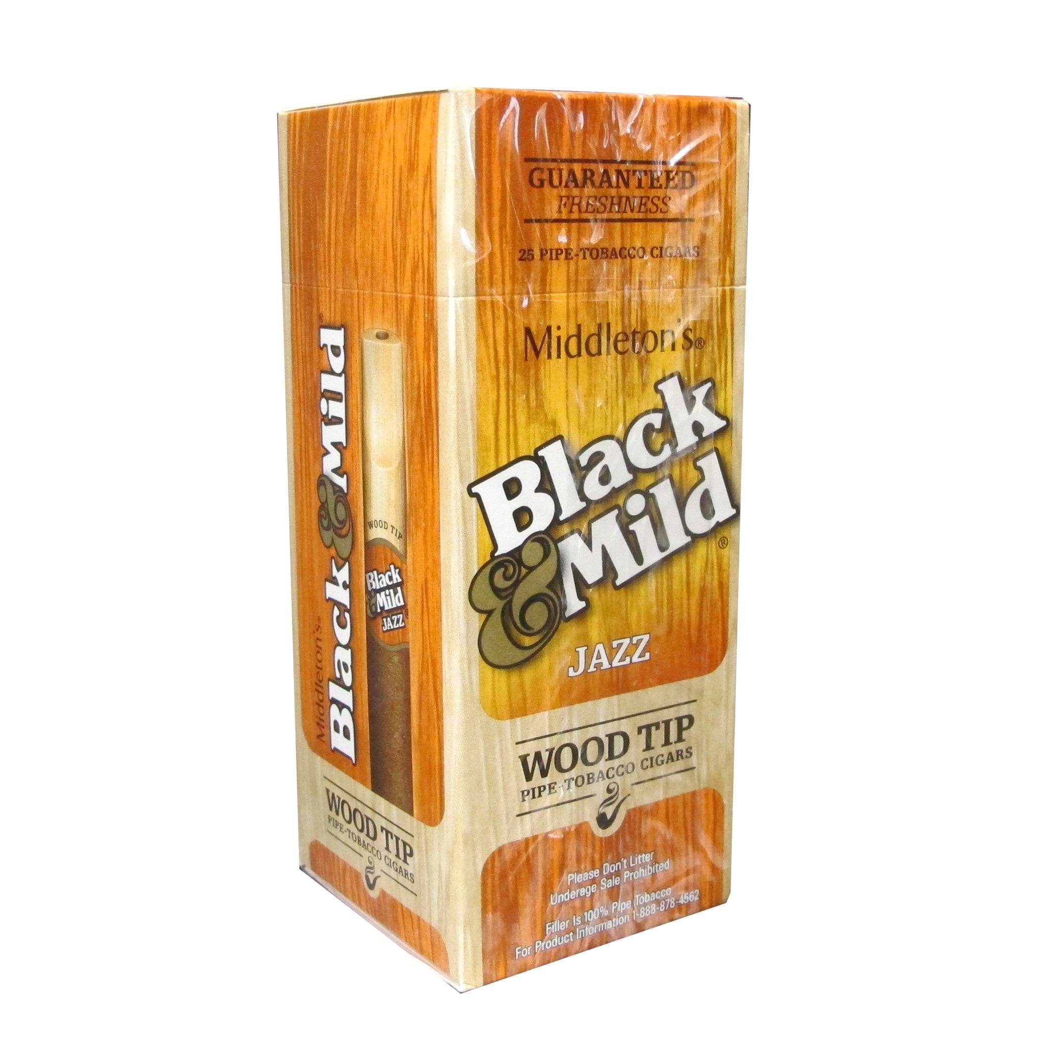 Black & Mild Jazz Wood Tip Cigars - bnb-tobacco