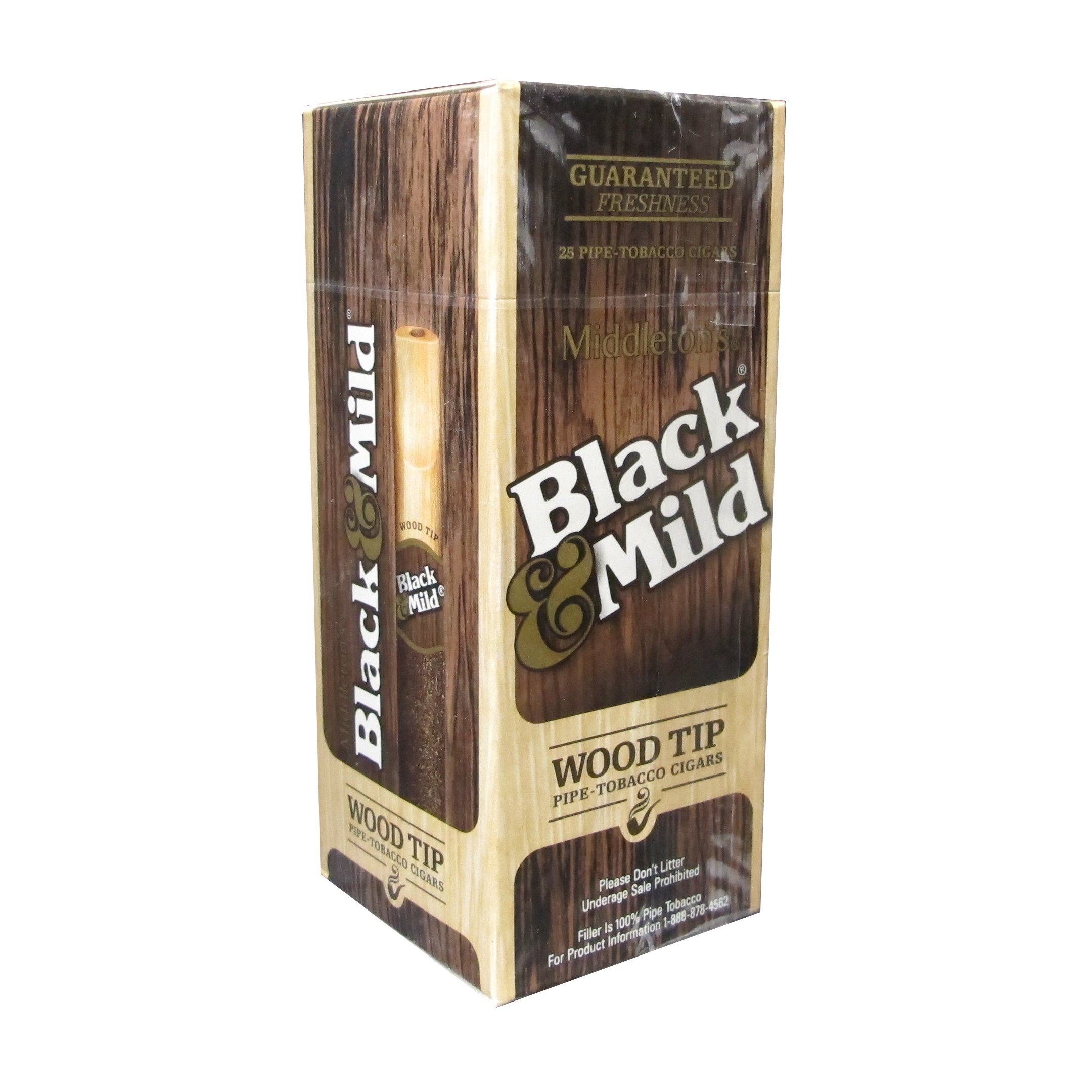 black and mild tobacco Black & Mild Regular Wood Tip Cigars | Machine Made