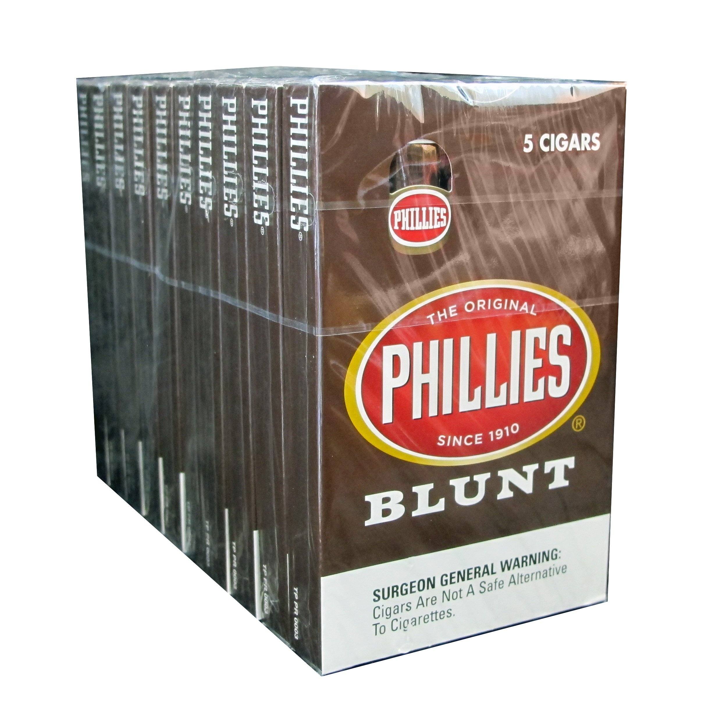 phillies tobacco Chocolate Aroma Blunt - 5 Count Phillies | Famous Cigars