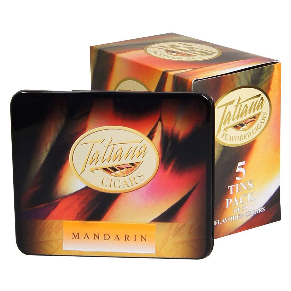 Tatiana Mandarin Mini Cigarillos - bnb-tobacco