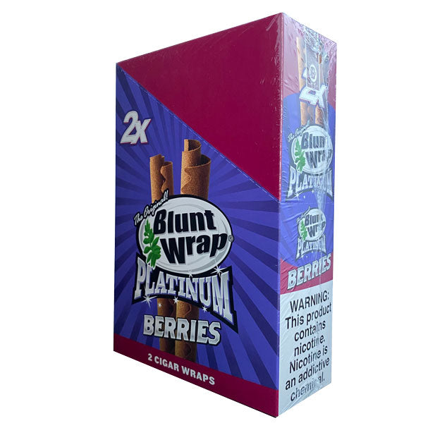 Blunt Wrap Berries Double Platinum Wraps
