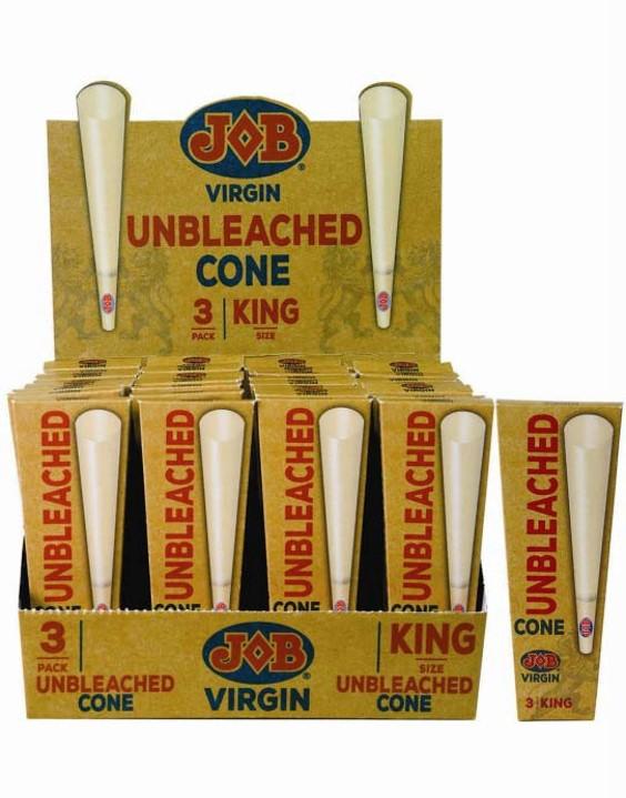 Job Virgin Unbleached King Cones - bnb-tobacco