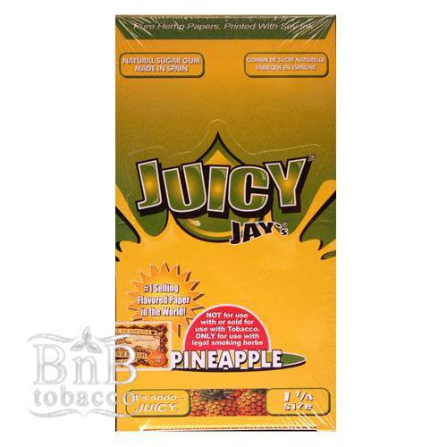 juicy tobacco Juicy Jays Pineapple Rolling Papers | Supplies