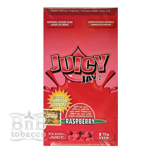 jays tobacco Juicy Jays Raspberry Rolling Papers | Supplies