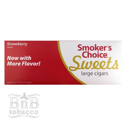 Smoker's Choice Strawberry Little Cigars BnB Tobacco