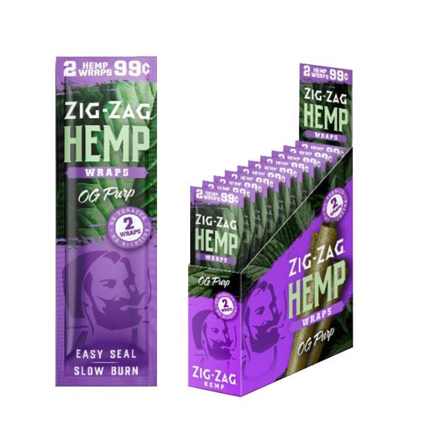 Zig Zag OG Purp Hemp Wraps - bnb-tobacco
