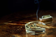 Incorrect and Correct Ways to Ash a Cigar