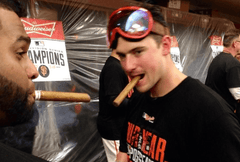 Top 3 MLB World Series Cigar Celebrations
