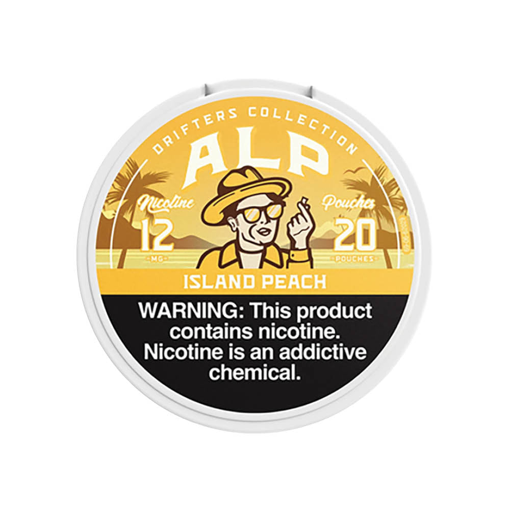ALP Drifters Island Peach Nicotine Pouches