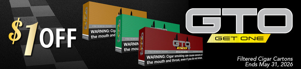 $1 off GTO little cigars