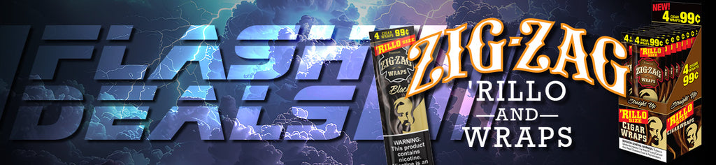 February Flash Sale zig zag