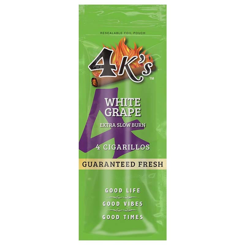 Good Times 4k's White Grape Cigarillos