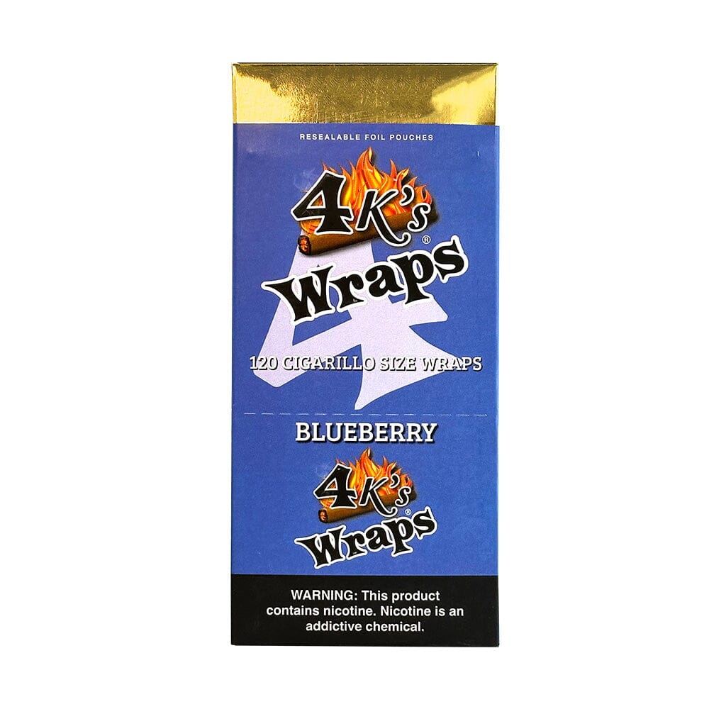 Good Times 4k's Wraps Blueberry - BnB Tobacco