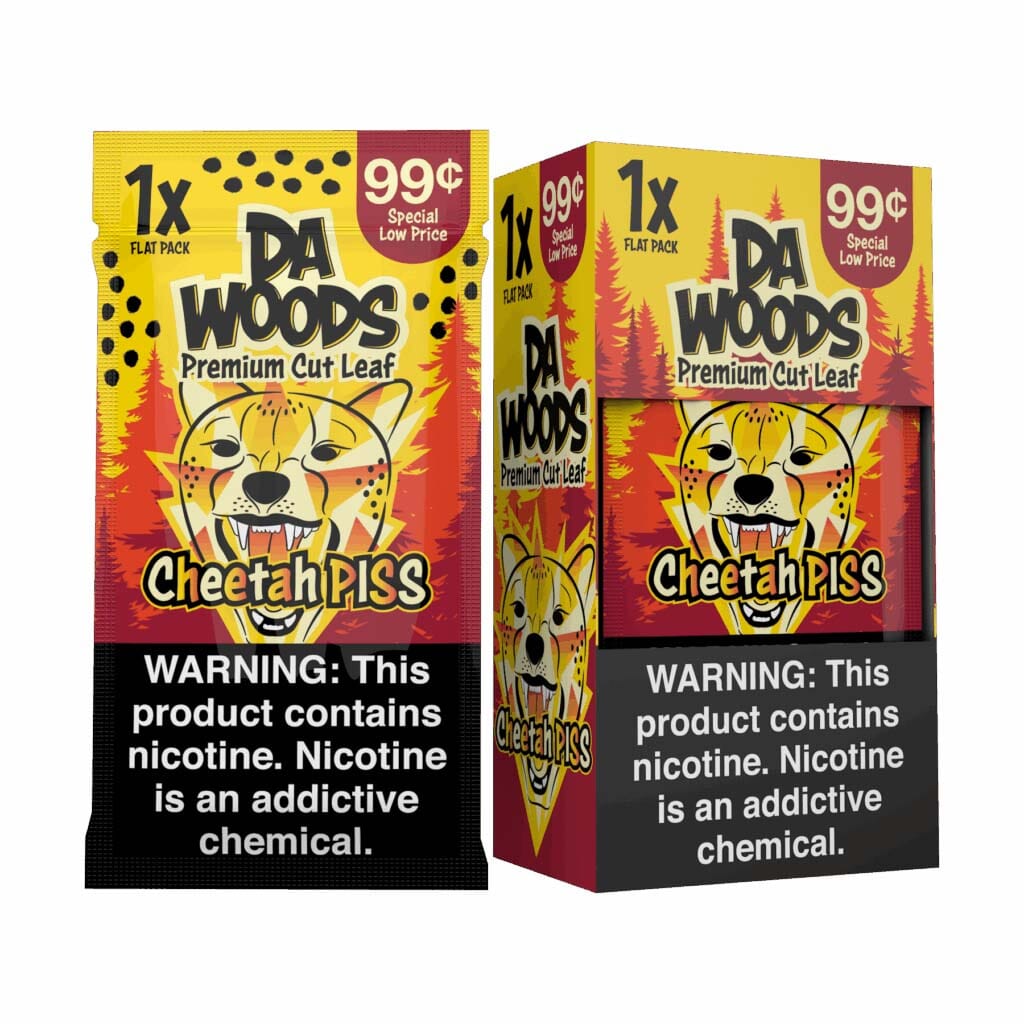 Da Woods Cheetah Piss Pre-Cut Leaf