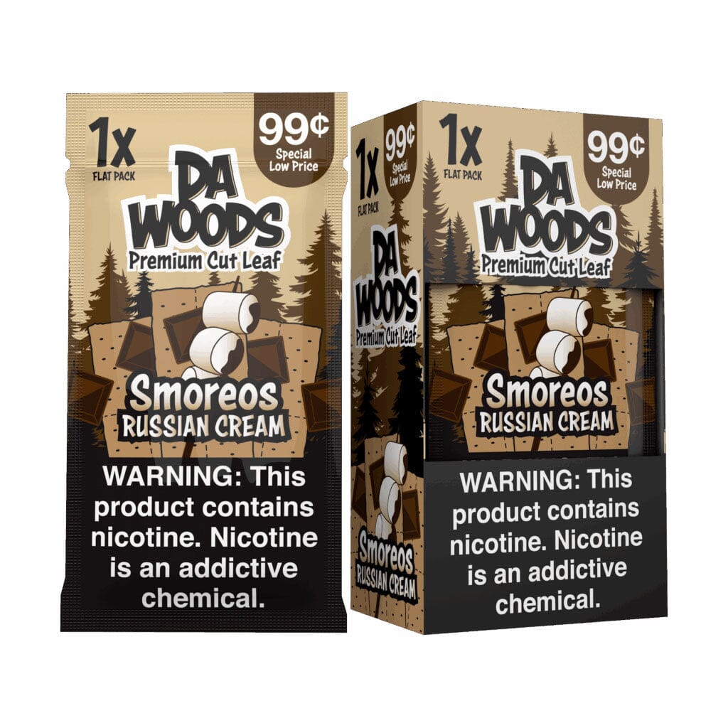 Da Woods Smoreos Russian Cream Pre-Cut Leaf