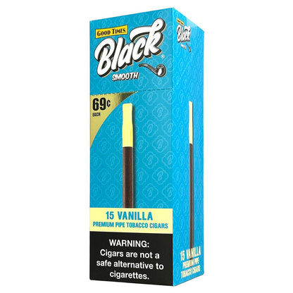 best vanilla pipe tobacco Good Times Black Smooth Vanilla Cigars | Machine Made best vanilla pipe tobacco Good Times Black Smooth Vanilla Cigars | Machine Made
