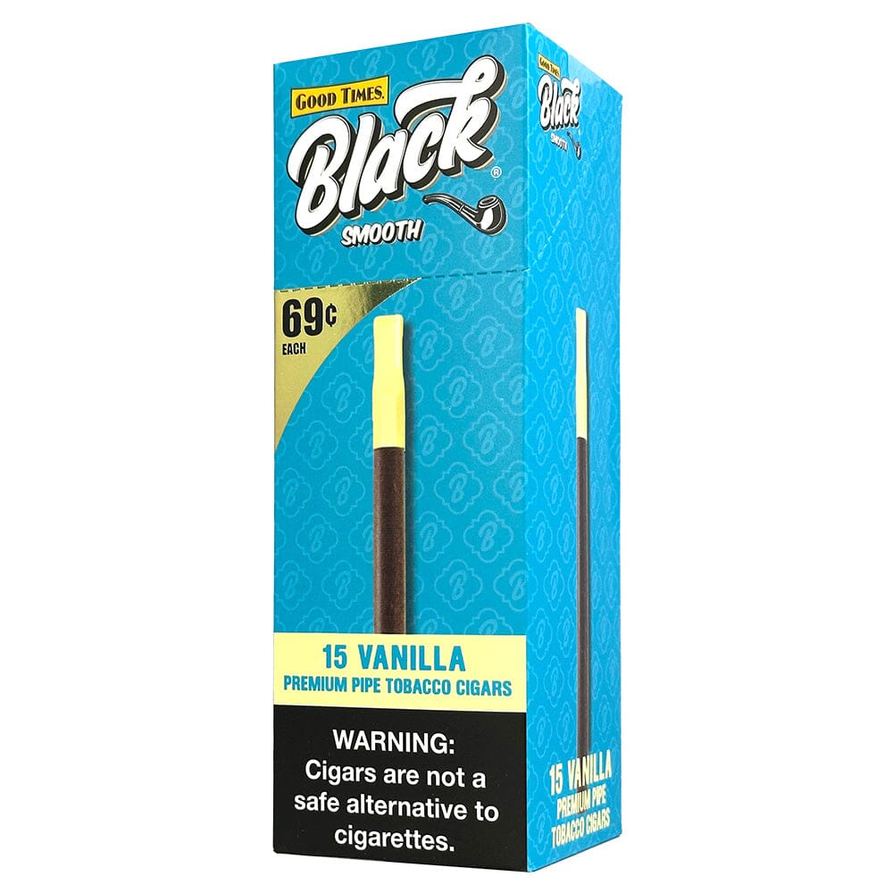 Good Times Black Smooth Vanilla Cigars