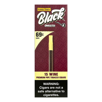 Good Times Black Smooth Wine Cigars