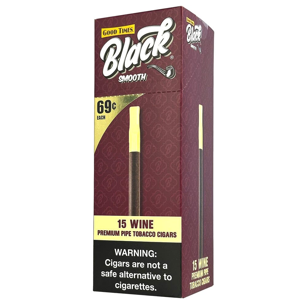 Good Times Black Smooth Wine Cigars