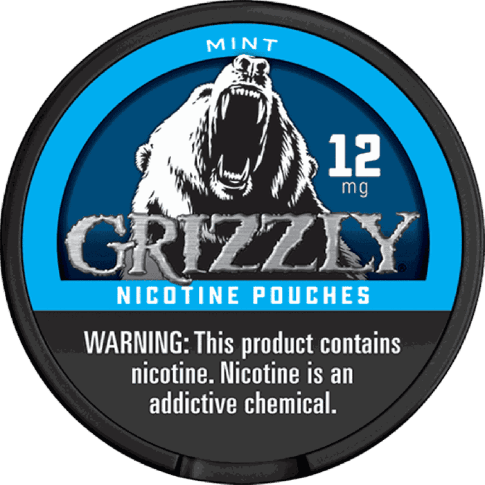 Grizzly Nicotine Pouches Mint