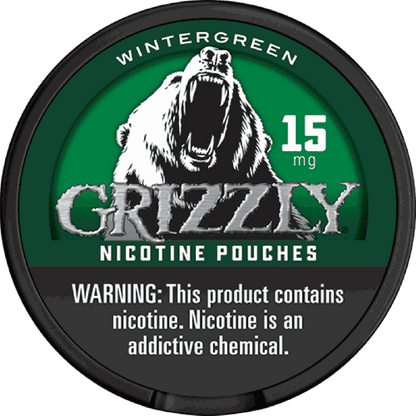 Grizzly Nicotine Pouches Wintergreen