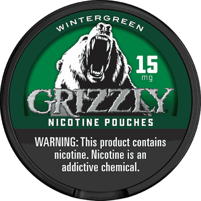Grizzly Nicotine Pouches Wintergreen